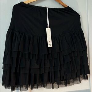 NWT Frederick Ian Tiered Ruffle Ballet Style Skirt